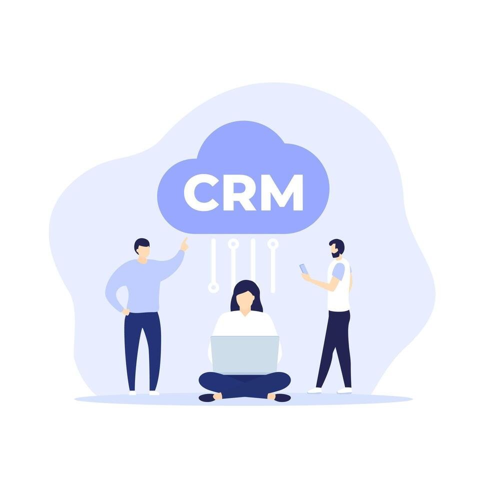 crm-customer-relationship-management-illustration-with-people-vector